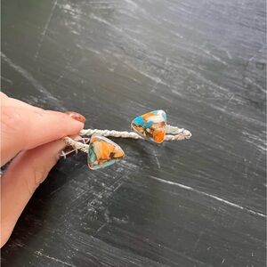 Spiny Oyster Sterling Silver Bracelet